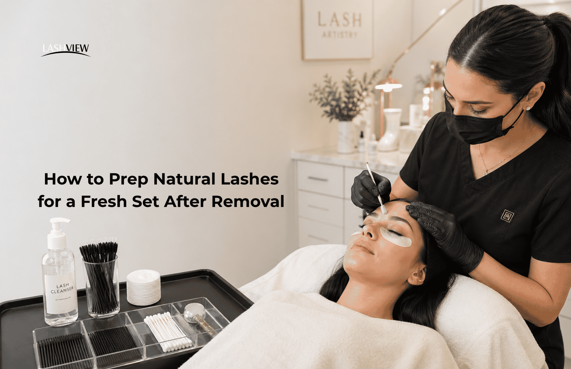 How to Prep Natural Lashes for a Fresh Set After Removal