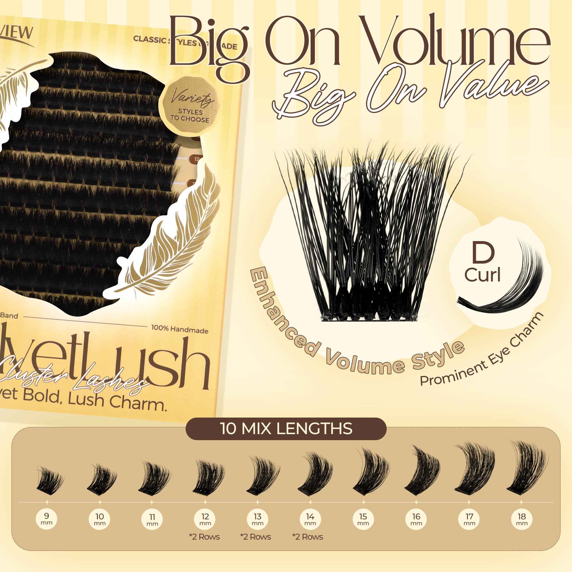 DenseDream DIY Cluster Lashes