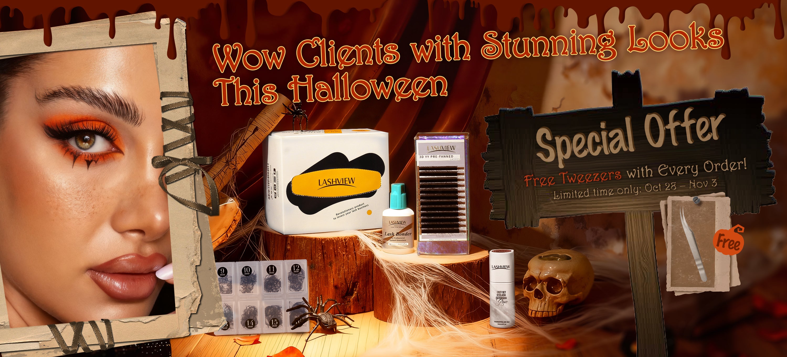 Wow Clients with Stunning Looks This Halloween