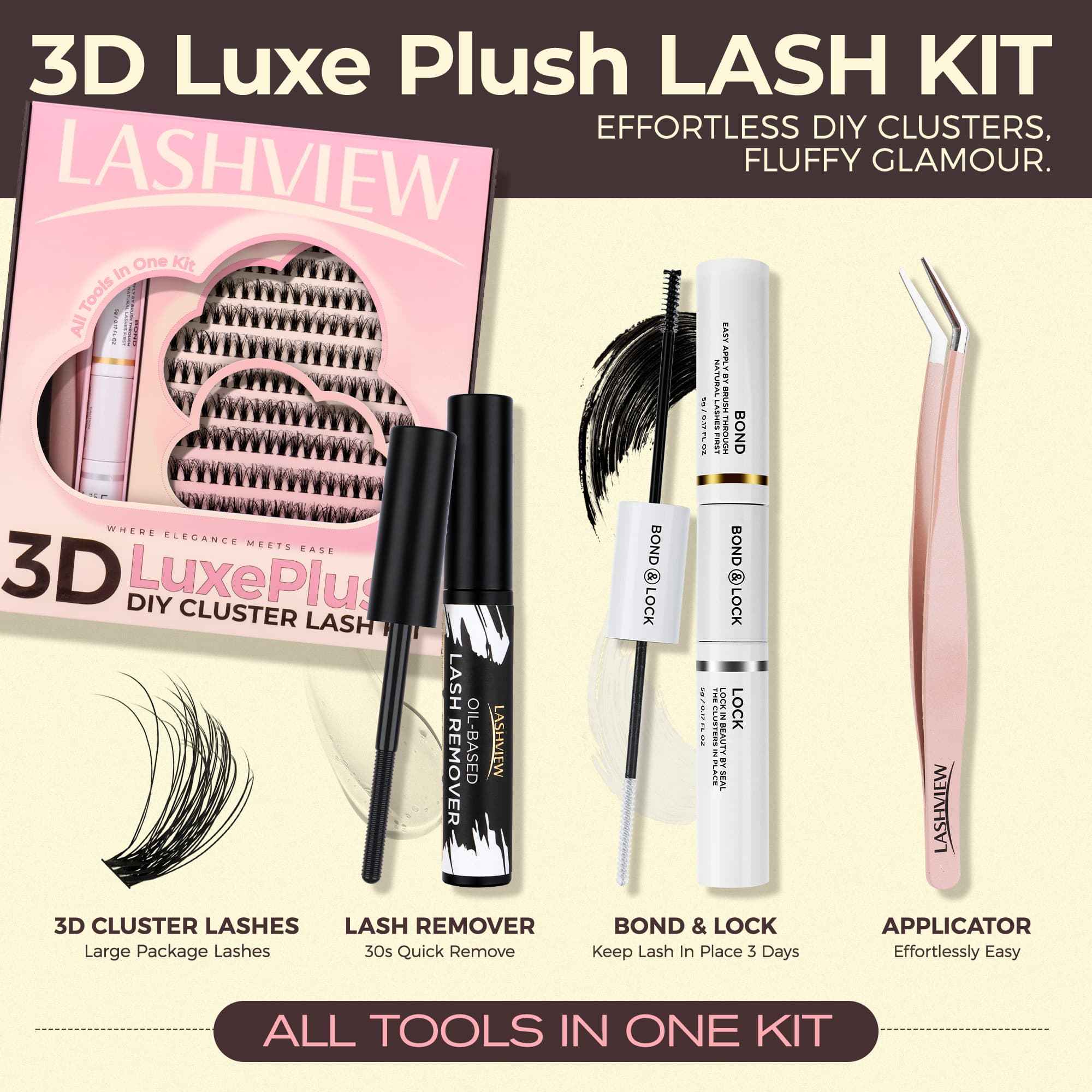 Cloud DIY Eyelash Extension Kit