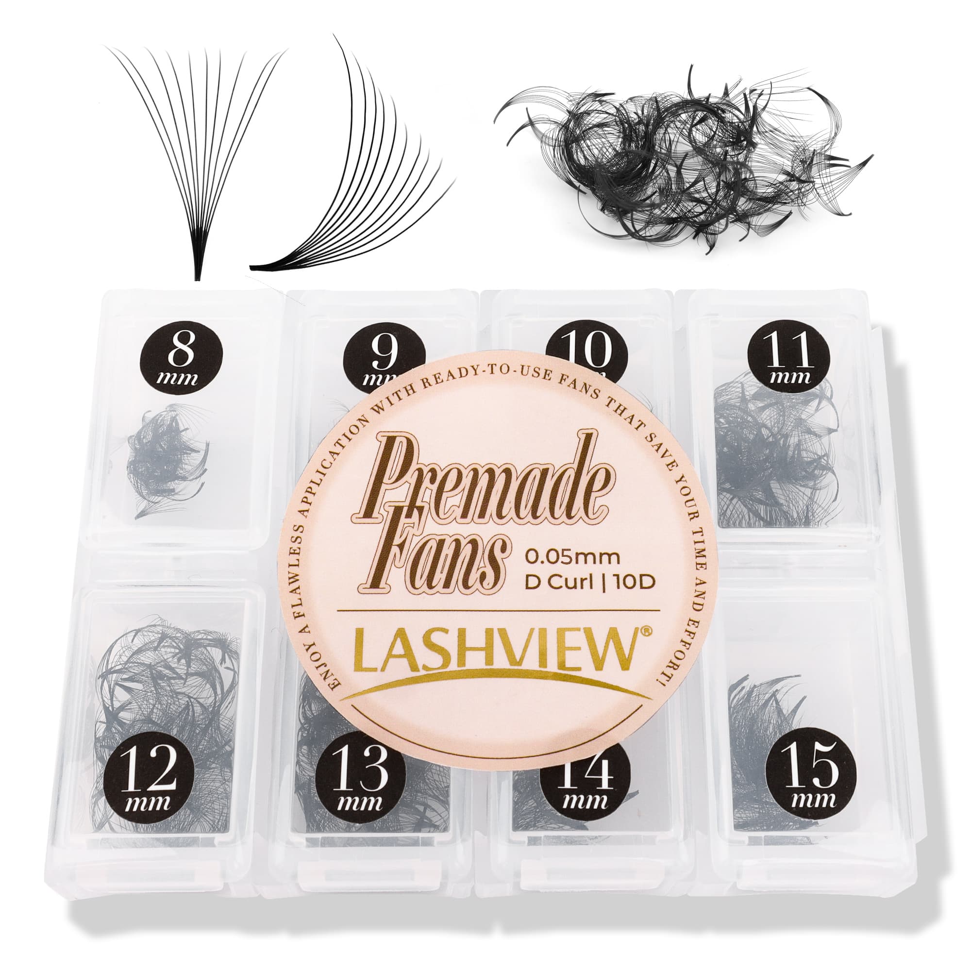 Premade Lash Fans 0.05mm