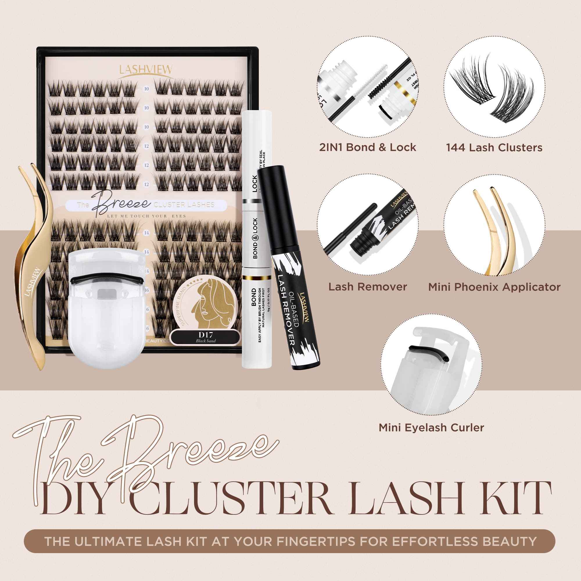 Crisscross DIY Cluster Lash Kit