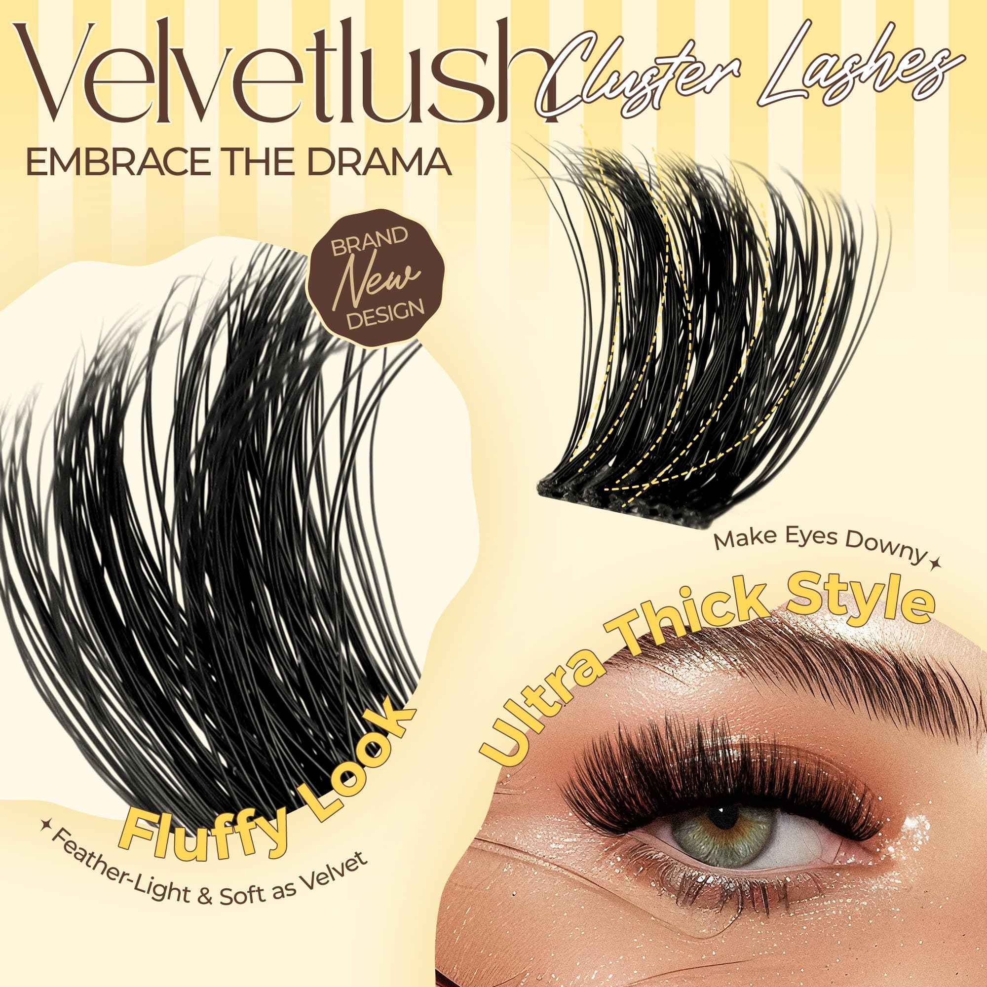 DenseDream DIY Cluster Lashes