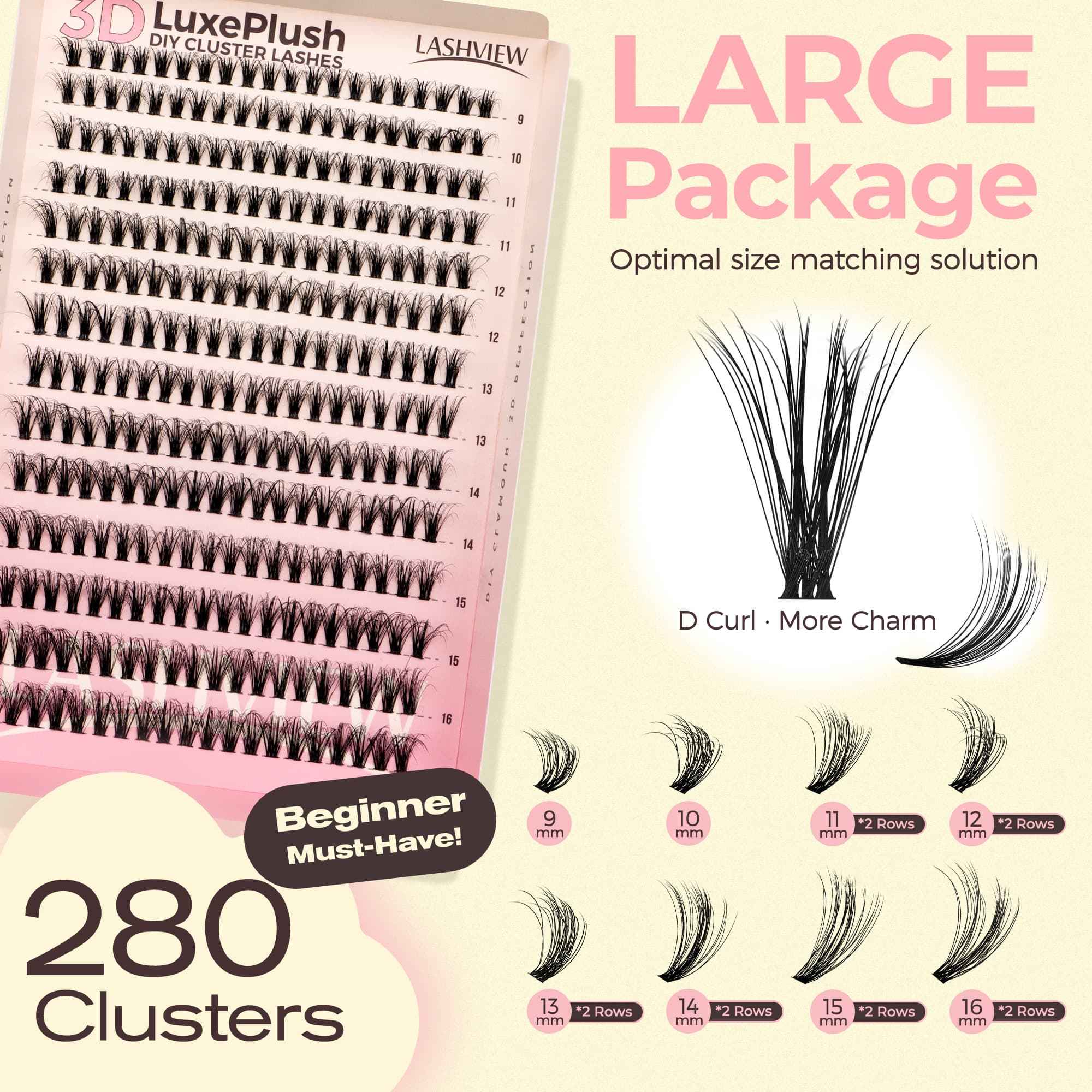 Cloud DIY Eyelash Extension Kit