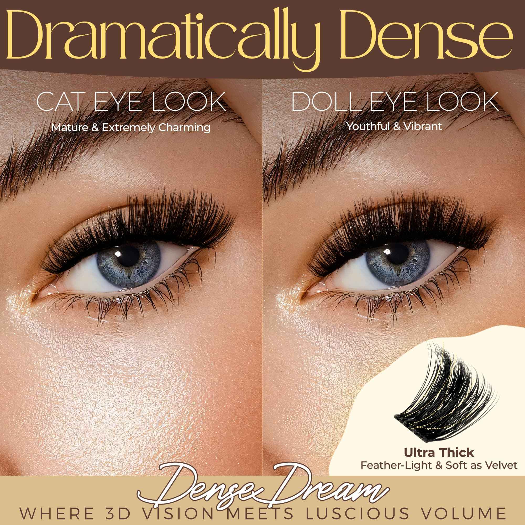 DenseDream DIY Eyelash Extension Kit