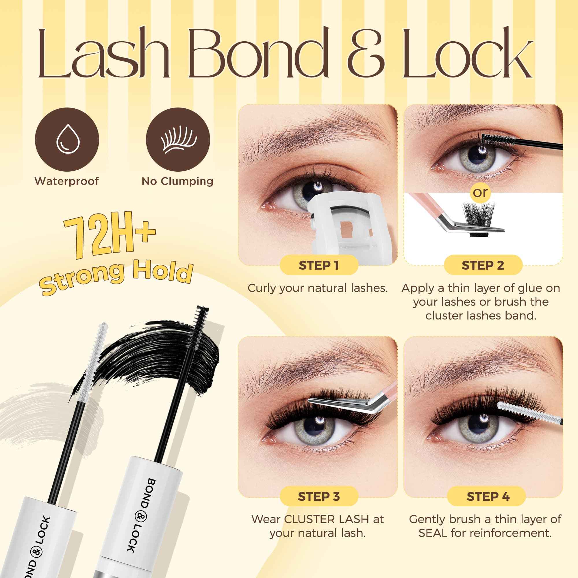 DenseDream DIY Eyelash Extension Kit