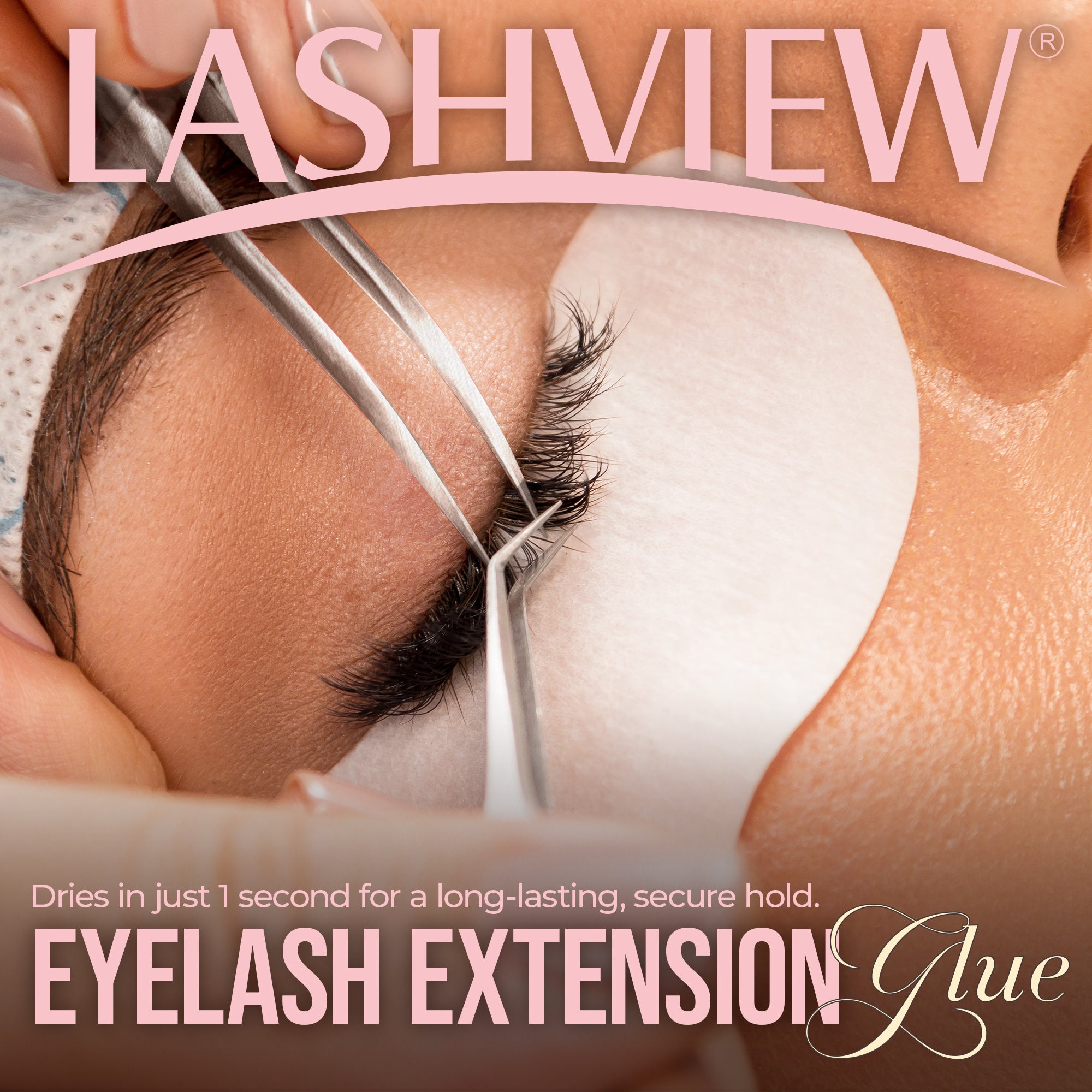 FAST-SET EYELASH EXTENSION GLUE