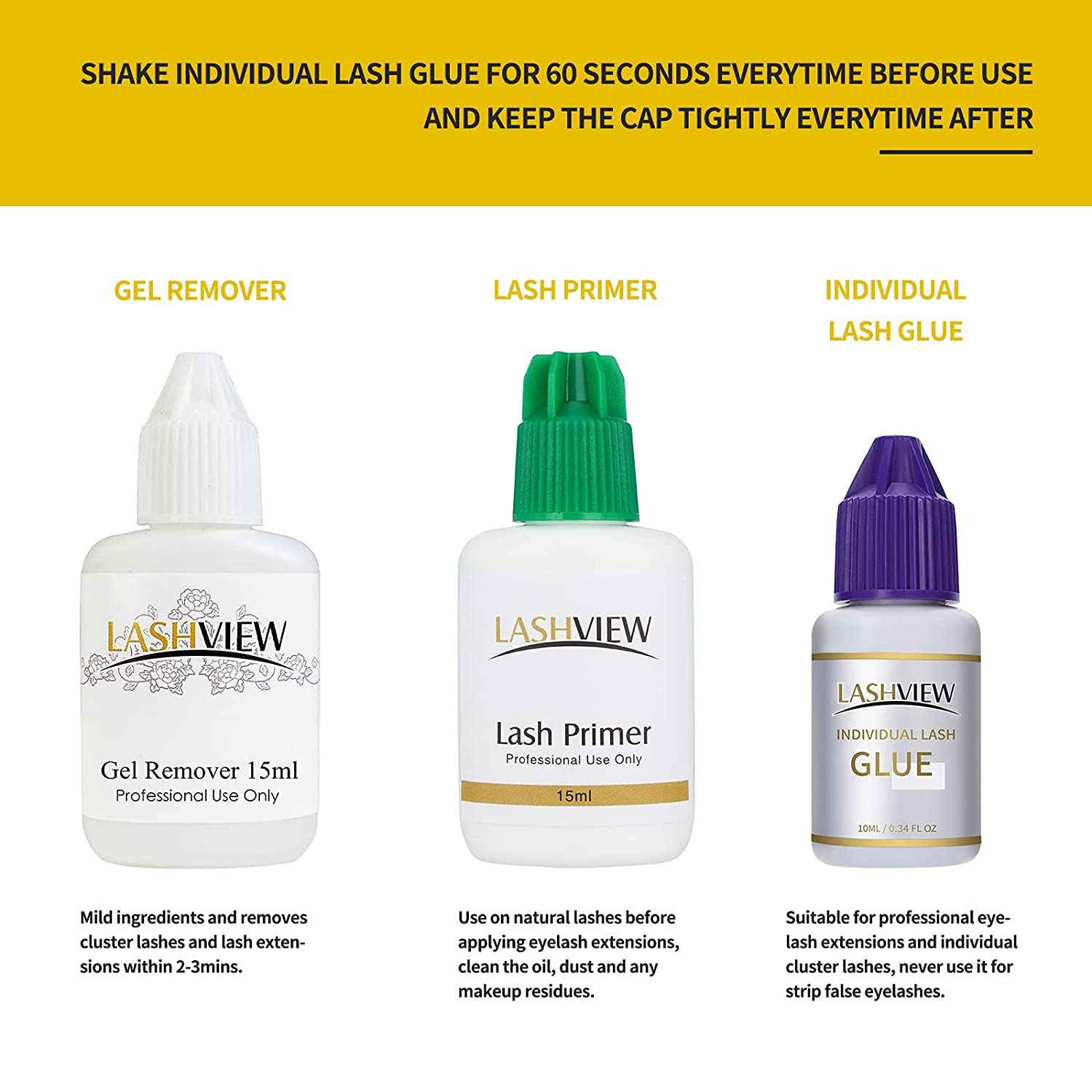 Lashview Eyelash Extension Starter Kit Pro All-in-one Kit for Lash Technicians