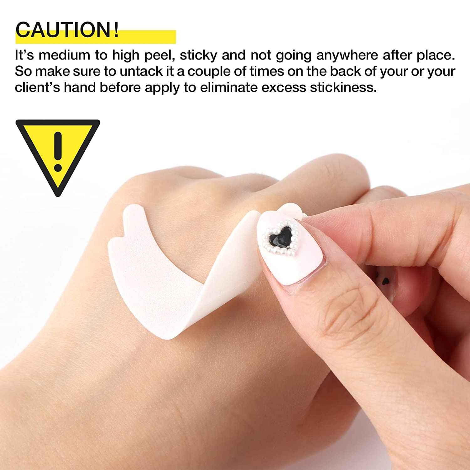 Microfoam Eyelash Extension Pads