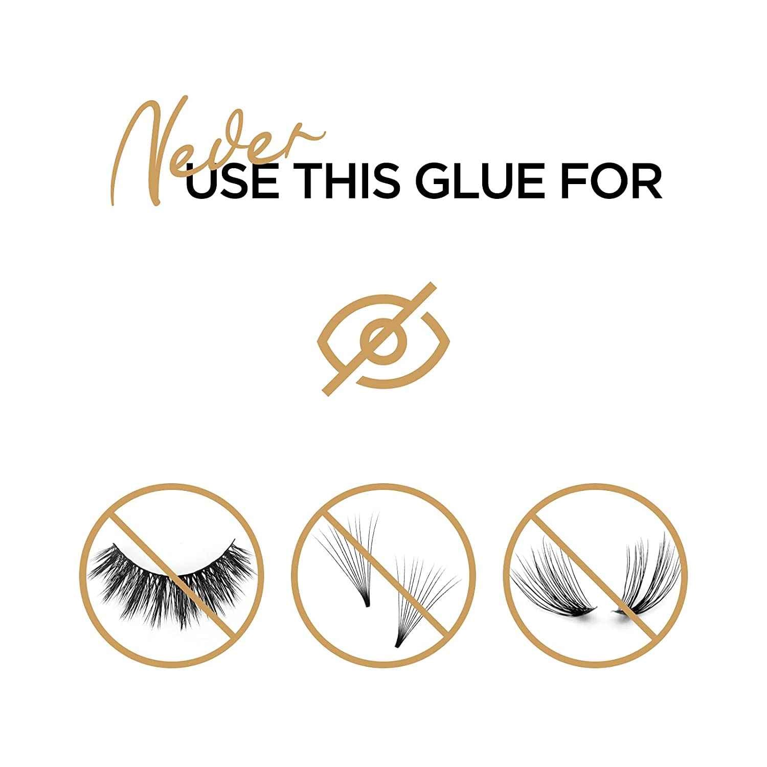 Lashview Extra Strong Eyelash Extension Glue 10ml 1s fast drying Professional Use Glue