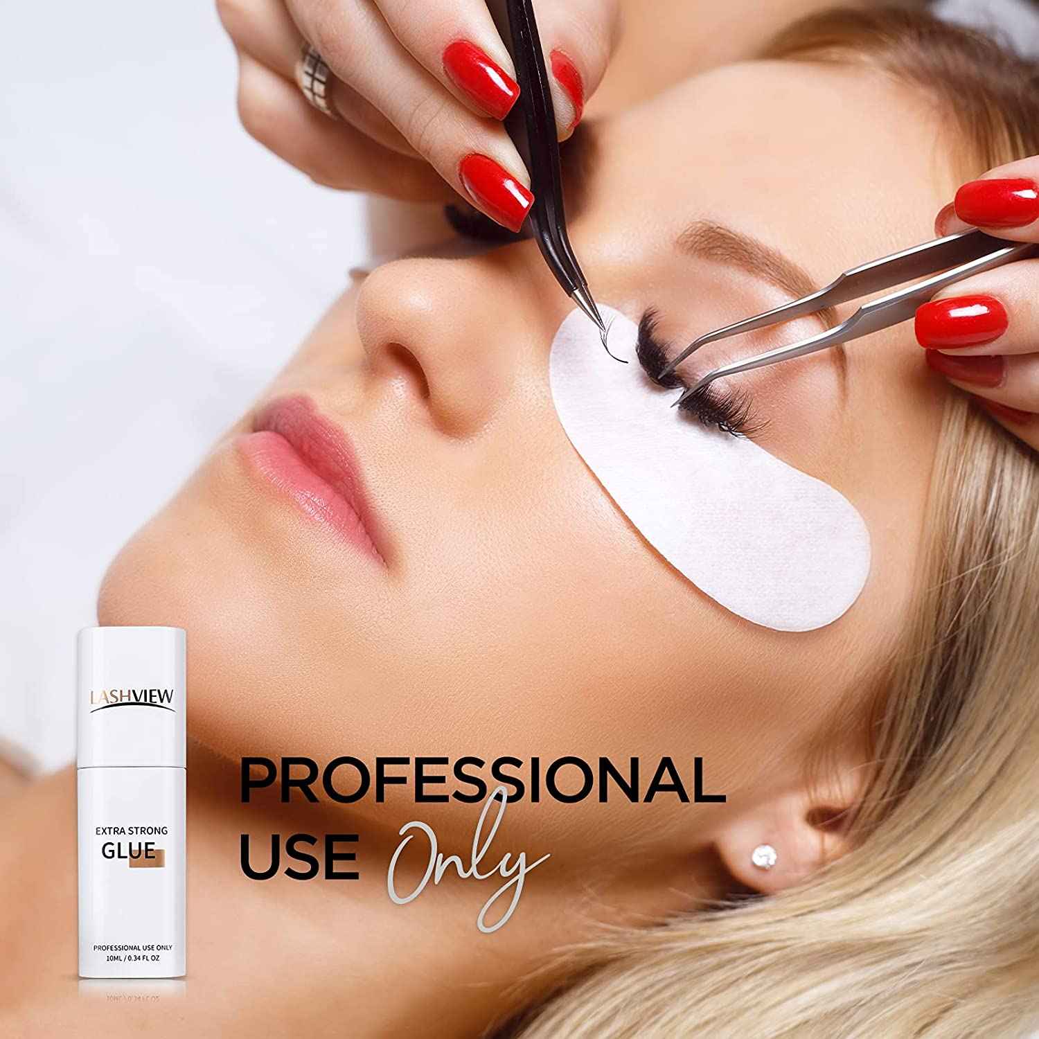 Lashview Extra Strong Eyelash Extension Glue 10ml 1s fast drying Professional Use Glue