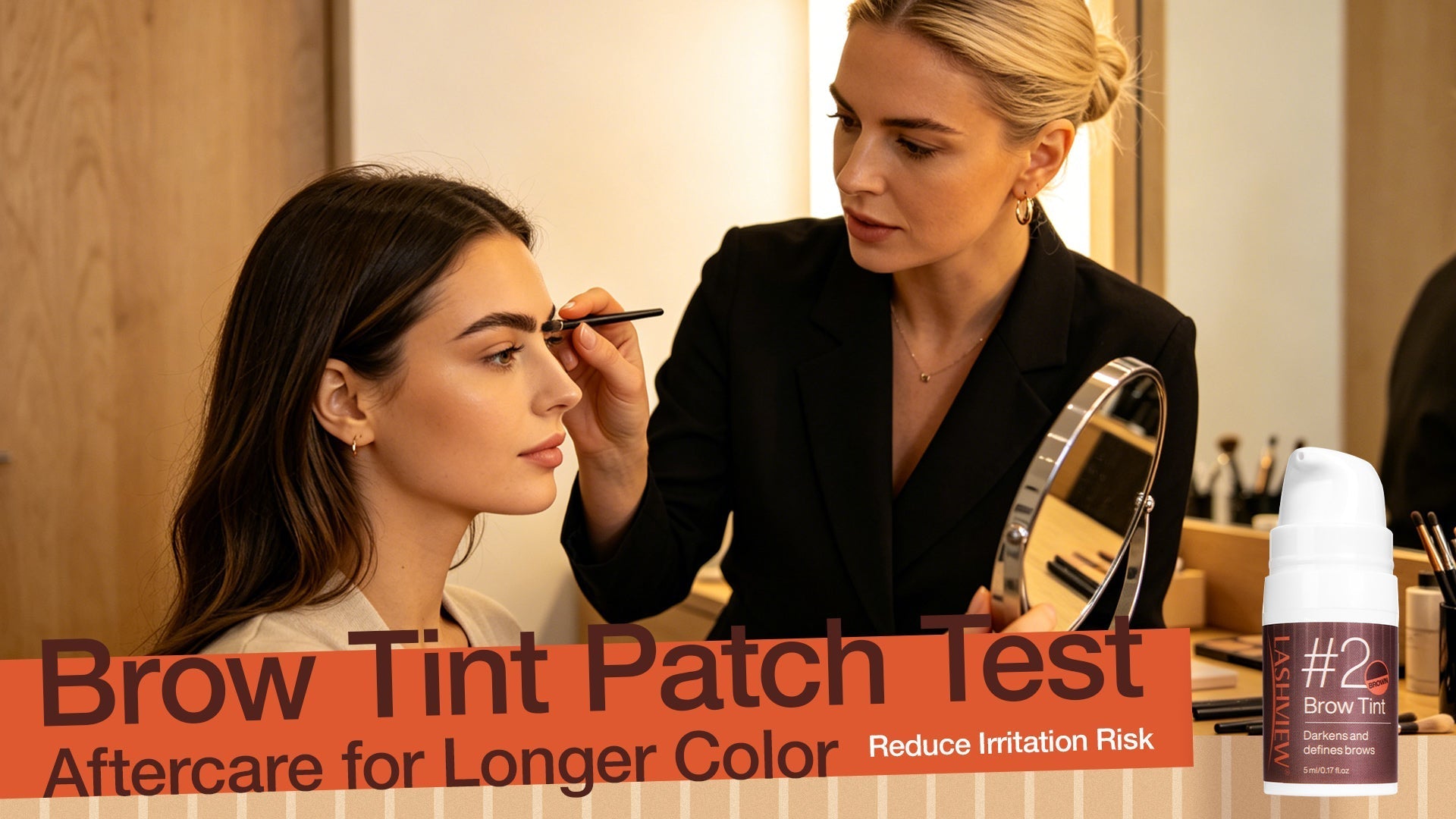 Brow Tint Patch Test & Aftercare: Reduce Irritation and Fading