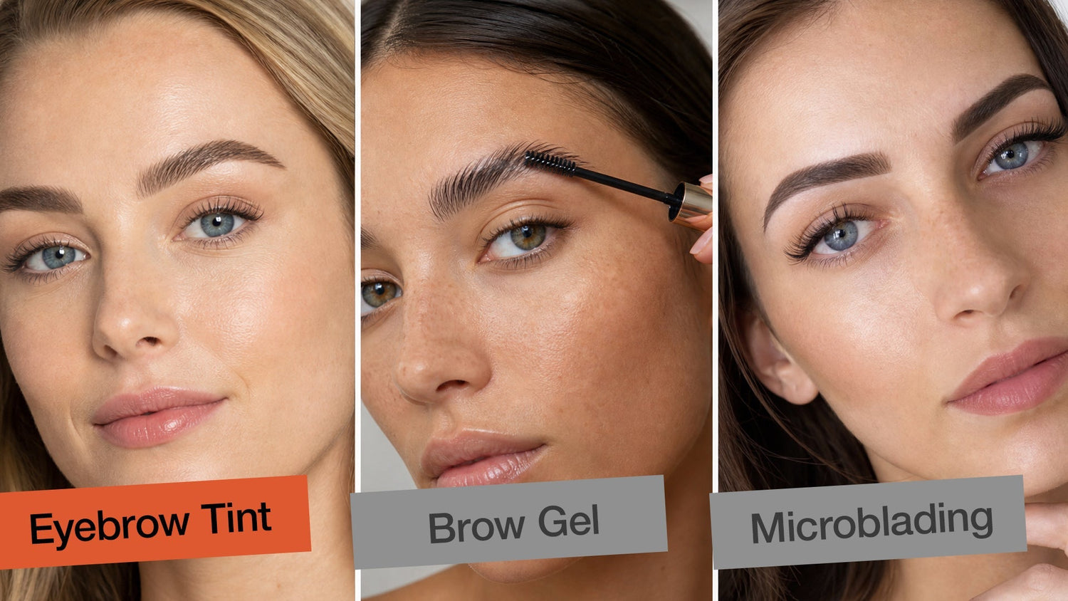 Eyebrow Tint vs Brow Gel vs Microblading: Which Is Best?