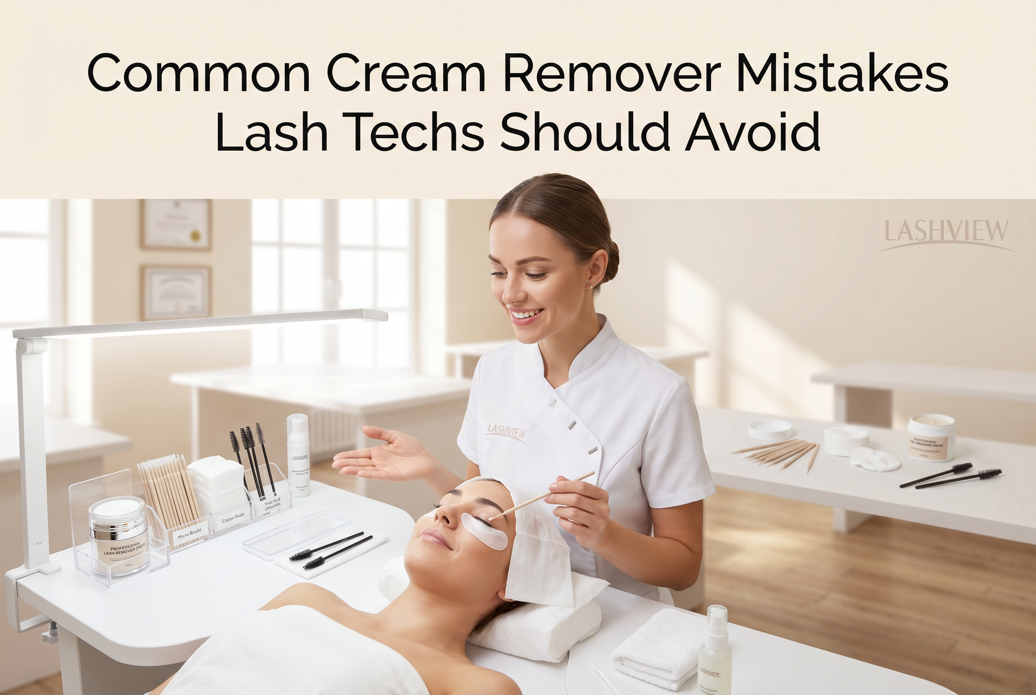 Common Cream Remover Mistakes Lash Techs Should Avoid