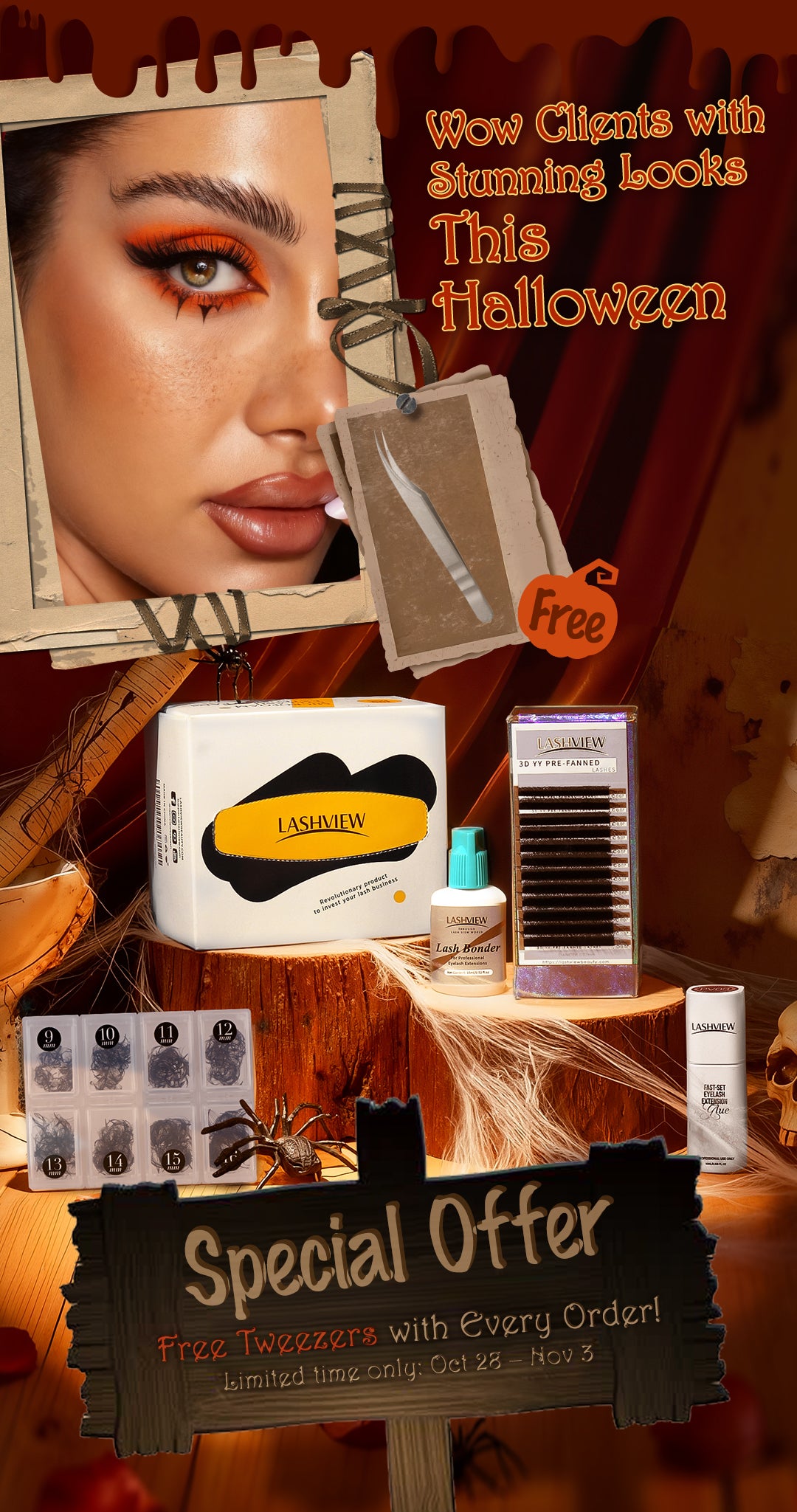 Wow Clients with Stunning Looks This Halloween