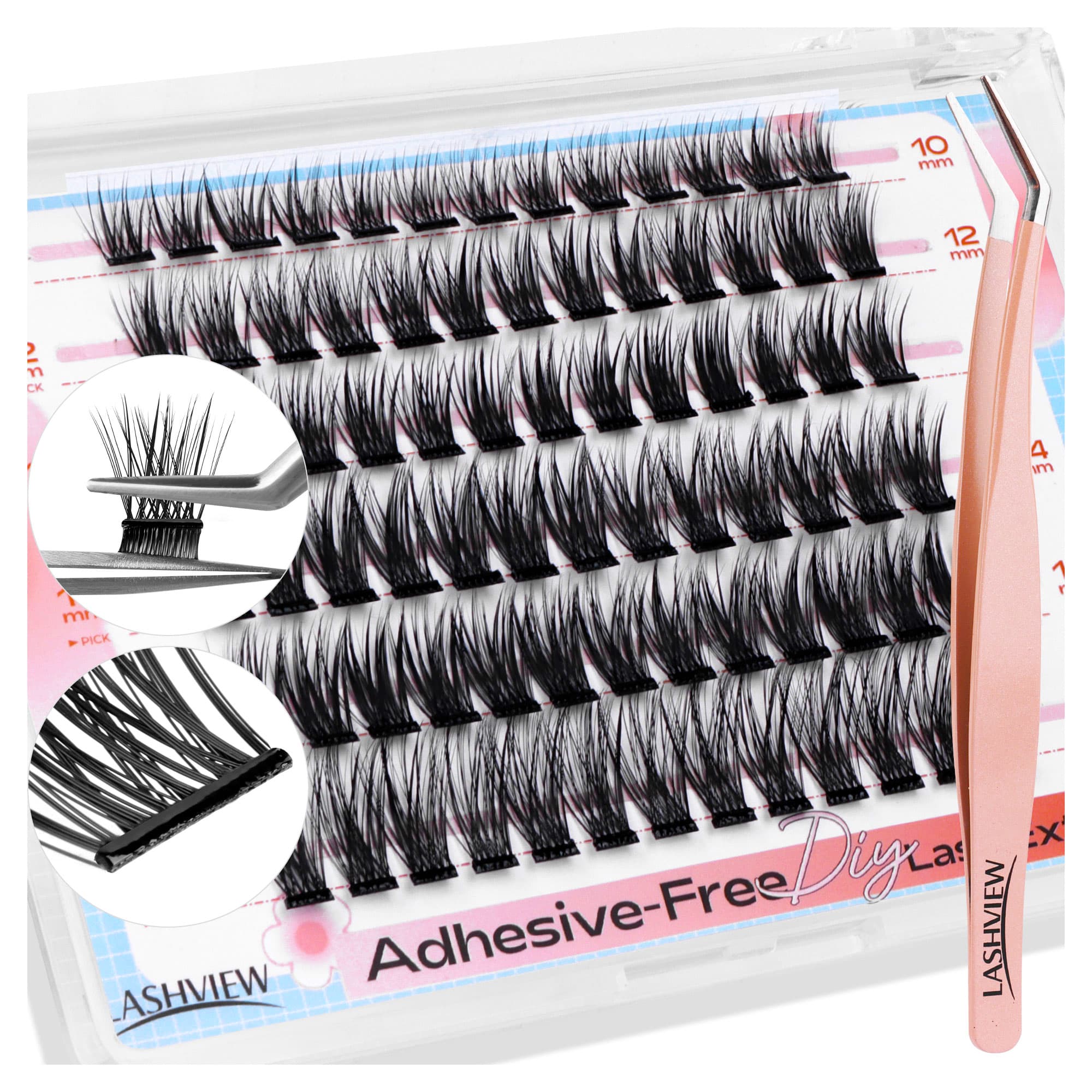 Petal Adhesive-Free Lash Clusters